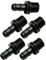 acquaverde Raccordo Portagomma e Filettato Maschio, Connettore Giunto per Tubi Irrigazione - Orto Facile (5, 32 mm x 1)