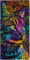 Ailaikei Strandtuch XXL-Badetuch groß 100x200-Giraffe Hund Delfin Katze 3D-Druckmuster-microfaser frottee-Weiches, saugfähiges Handtuch (3,100x200cm)