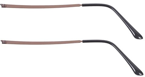 Hemobllo 1paar Metall Brillen Ersatzbügel Universelle Brillenarme Für Sonnenbrillen Und Brillen Leicht Und Komfortabel Installieren Hochwertige Brillenreparaturteile