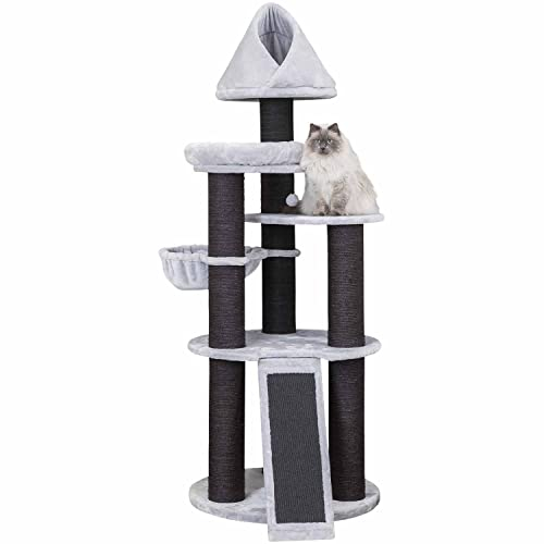 TRIXIE Kratzbaum Tulio XXL, 203 cm, grau