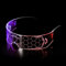 KAMEUN LED Brille für Party, Leuchtbrille Leuchtende Visor Glasses, Cyberpunk LED Brille für Rave Brille, Party Brille mit Licht, Party Accessoires