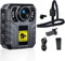 128GB Wearable Body camera Bodycam and Accessories - Personal Protection,Door Staff,Bouncer,SIA security Camera