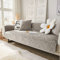 WYJHNLBEDC Sofa/Couch überzug, Sofabezug L Form/U Form/Ecksofa 3/2/1 Sitzer, Sofa überwurfdecke, Warmer Weicher Samt Sofaschoner Decken rutschfest, Sofaschutz Decke Hund Kratzschutz Katze, 70x210cm