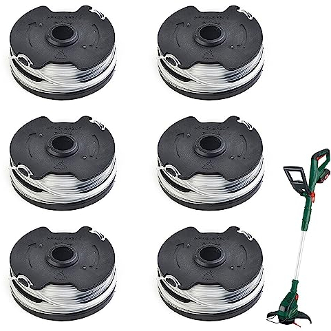 Chuancheng Fadenspulen für Lidl Parkside Akku-Rasentrimmer Prta 20-Li A1, B2, C3, 6 Stück