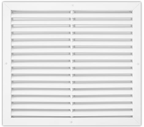 Air 360 Rejilla de ventilación de retorno – Rejilla de transferencia de 18 x 16 pulgadas – Diseño de aluminio duradero a prueba de óxido – Flujo de aire óptimo – Ventilación de pared de bajo ruido