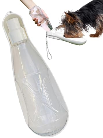 Dispenser Per Bottiglie D'acqua Per Cani - Bottiglia D'acqua Per Cani Da 450 Ml, Dispenser Per Bottiglie D'acqua Per Cani | Dispenser Per Bere Acqua A Prova Di Perdite Per Cuccioli, Comoda Bottiglia D