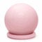 YOTTOY Gymnastikballstuhl mit Basis, Yoga-Ballstuhl für Heimbüro, Schreibtisch, Stabilitätsball und Fitnessballsitz mit Pumpe (Rosa, 58–65 cm)