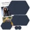 AXEN Down Jacket Patches Self-Adhesive Nylon Repair Patches Waterproof Pre-Cut Repair Patches for Jacket Tent Outerwear, Pack of 8 Blue