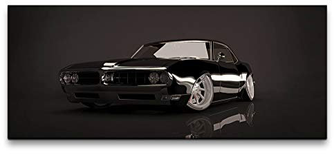 Muscle-Car aus Amerika 100x40cm Wandbild auf Leinwand