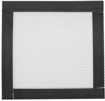 sourcing map 5PCS PC Dust Filter, 90mmx90mm PVC Computer Case Cooler Dustproof Mesh Cover Fan Grills for Computer Chassis Speaker, White