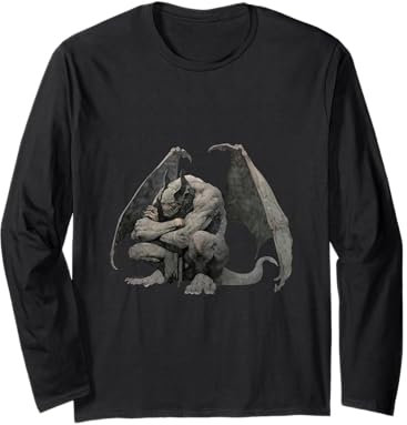 Wasserspeier / Steinstatue / Wasserspeier von Notre Dame Langarmshirt