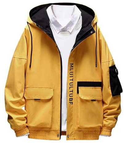 Regenjacke Softshell Herren Snowboard Jacke Herren Regenjacke Herren Joggen Regenbekleidung Fahrrad üBergrößEn Softshelljacke Herren 3XL Daunen Parka Mit Fell Parka Gelb Daunen Parka Dicke