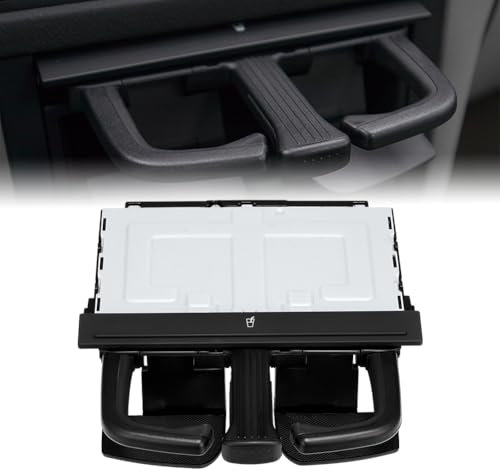 GEARMONSTER Getränkehalter Becherhalter Mittelkonsole Flaschenhalter Kaffeehalter Cupholder für VW Bora Jetta Golf MK4 1999-2005 Klappbare Trinkbecherhalterung 1J0858601D