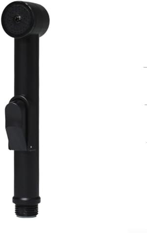 Sumsoctober Pulvérisateur de toilette en ABS noir pour bidet Shattaf - Buse Hower Head - Pulvérisateur de couches en tissu - Pulvérisateur de salle de bain à main - Accessoire de bidet