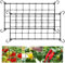 2 Stück Wachsen Zelt Netz,Scrog Netz 60 x 120cm,Grow Netz mit 4 Haken,PflanzenstüTznetz für Pflanzen, Gemüse,Obst,Elastische Spalier Netz,Passend für Garten,Balkone,Hof,Gartenarbeit