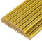 sourcing map 16pcs Full Size Hot Glue Gun Sticks 11mm x 200mm Large Glue Sticks for Glue Gun, Glitter Gold