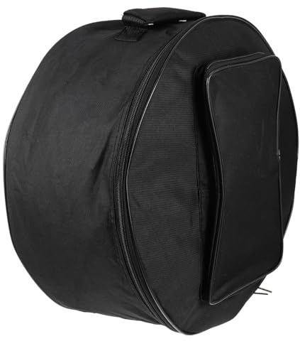 MUELODSIC Funda para Caja de Tambor 13-14 Pulgadas Acolchada – Portátil, Compatible con Baterías, Protectora para Transporte