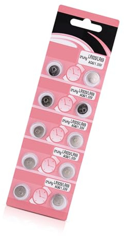 AG6 LR920 Alkaline-Knopfzellen, 10 Stück/20 Stück, leistungsstarke, super alkalische Knopfzellen für Lampen, Medizin, Gadgets