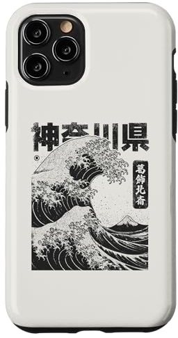 Vintage Japanese Kanagawa Hokusai Ukiyo-e Great Wave Case for iPhone 11 Pro
