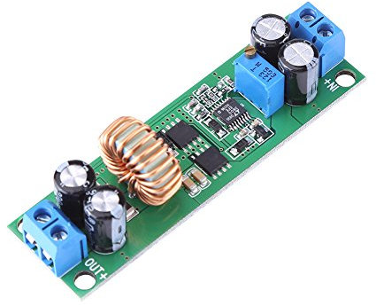 Akozon DC-DC Converter Spannungsregler DC-DC Step Down Converter Einstellbares Netzteil Modul 6.5V-60V bis 1.25-30V 10A DC-DC Wandlermodul Step Down Netzteil Module