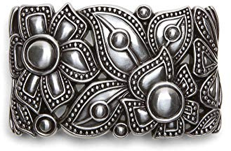 VaModa Gürtelschließe 4,0 cm | Wechselschließe Gürtelschnalle Buckle 40mm | Modell 'Finja' | Gürtelschließe für Wechselgürtel