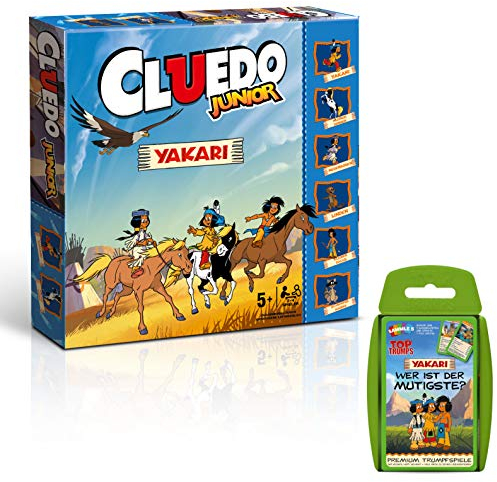 Winning Moves Cluedo Junior Edition Yakari Spiel Gesellschaftsspiel Brettspiel deutsch
