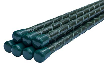 Nano-Garten 20 Stück Glasfaser/Fiberglas Pflanzstab 175cm grün langlebig, rostfrei, biegsam, bruchfest, flexibel, knickt nicht (60-200cm)