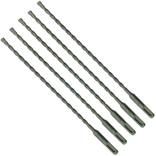 5 x SabreCut SDSC65_5 6.5mm x 260mm PGM Approved SDS Plus Drill Bits for Stone Concrete Brick