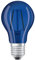 OSRAM Dekorative LED Lampe Décor mit E27 Sockel, Blau, 3000 K, 2,50 W, Ersatz für 15-W-Glühbirne, klar, LED STAR DECO CLASSIC A