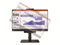 Lenovo ThinkCentre Tiny-in-One 24 Gen 4 - LED-Monitor - 61 cm (24) (23.8 sichtbar) - Touchscreen - 1920 x 1080 Full HD (1080p) - 250 cd/m² - 1000:1-4 ms - DisplayPort - Lautsprecher - Schwarz