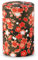NOREN Japanische Teedose (Yuzen Washi-Papier), 100 ml Größe, hergestellt in Japan, mit Innendeckel aus luftdichtem, Tee, Gewürze und mehr (pflaumenfarben/schwarz)
