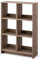 Iris Ohyama, Offenes Aufbewahrungsmöbel, Bücherregal, Regal mit 6 Fächern, Trennwand, horizontal & vertikal, Büro, Schlafzimmer, Wohnzimmer - Wood Open Shelf WOS-6 - Aschbraun
