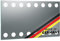Spiegel ID Custom: Konfiguriere deinen Hollywood Spiegel mit LED Beleuchtung - Badezimmerspiegel Wandspiegel Lichtspiegel Badspiegel - Modell: Hollywood Oben unten