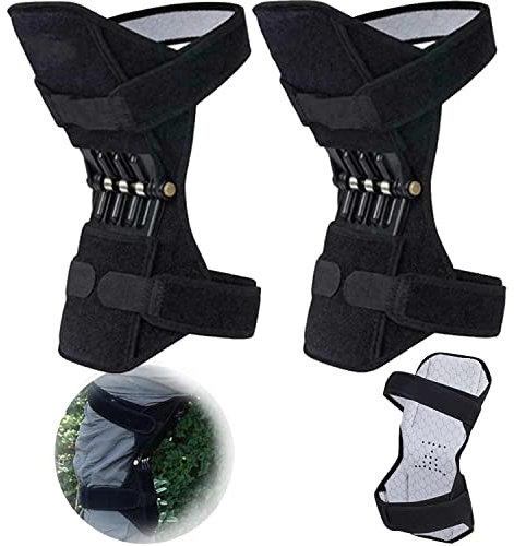 wzfdm Exosquelette Genoux GenouillèRes De Rotule de Sports d'escalade en Plein Air, AdaptéEs à La Course, à La MontéE D'Escaliers, Aux Squats de Gymnastique