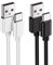 2 Pack USB-A to USB-C Fast Charger Cable for iPad Pro 12.9/11 Inch & iPad Mini/Air 4th Gen, Stylus Pen Charging Cable
