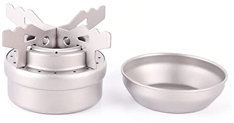 Titan Alkohol Herd, Outdoor Ultralight Mini Alkohol Herd, Portable Camping Backpacking Herd