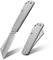 KeyUnity KK03M petit couteau pliant couteau à lame fixe, couteau de poche EDC en acier inoxydable pour hommes et femmes