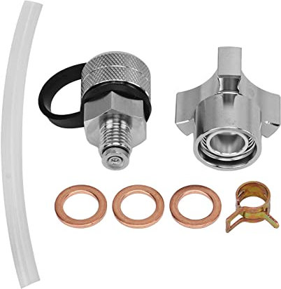 Quick Twist Ölablassventil, Rostfreier, Glatter Ölablass, Ölablassventil-Set, Alterungsbeständig für Abflussrohre (M14*1,5)