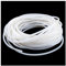 JEEIJ 5 M Feste Silikonschnur Durchmesser 4 Mm 5 6 7 8 9 10 Mm Weiße Gummidichtung Zierleisten Dichtungsstreifen O-Ring Hohe Temperatur Wasserdicht, 1 STK (Size : 5 Meter, Color : Dia 4mm)