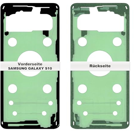 IS-TECK Akkudeckel Kleber kompatibel für Samsung Galaxy S10 G973 Klebe Band Dichtung Streifen Folie Back Cover