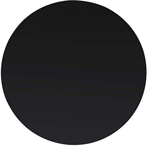 Toshilian Plateau de Table, Dessus de Table Remplacement de Table Dessus de Table Rond Verre trempé 700 mm