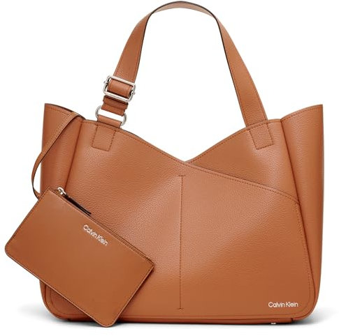 Calvin Klein Damen Zoe Tote, Caramel