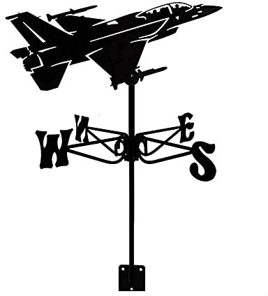 ZAANU girouette Girouette de Chasse Girouette avec Revêtement Antirouille Indicateur de Direction du Vent en Acier Inoxydable pour Décoration d'ornement de Jardin Patio Cour