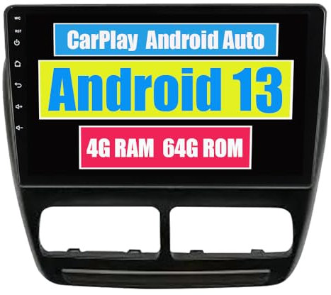 RoverOne Car Stereo CarPlay Head Unit for Fiat Doblo 2010 2011 2012 2013 2014 2015 Android Auto Touch Screen Sat Navi Bluetooth WiFi Radio Player