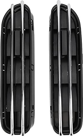 Auto-Kotflügel, seitliche Luftstrom-Lüftungsgitter, Ersatz für M-Style-Modifikation E60 M5 (OEM-Chrom)