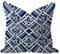 WSDESDEC Weiche Kissenbezüge, 50,8 x 50,8 cm, marineblau, dekorativer Kissenbezug, spanischer Orient, traditionelle Heimdekoration, quadratisch, Leinen, für Hotel, Couch, Büro