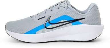 Nike Mens Downshifter 13 Men s Road Sneaker, Wolf Grey Black Blue Hero Whit, 9 UK