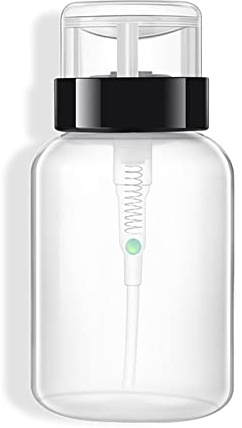 200 ml Push-Down-Spender, Nagellackentferner, leere Flaschenspender, Flüssigkeitsflaschen, Behälter für Salon, Zuhause, Reisen, nachfüllbare Flaschen, Fot Travel