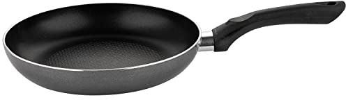 Florina - Bratpfanne aus Aluminium MAJA | 24 cm Durchmesser | Pfanne Induktion | Antihaftbeschichtet Universalpfanne | Geeignet für Induktionsherd, Gasherd und Elektroherd - Schwarz