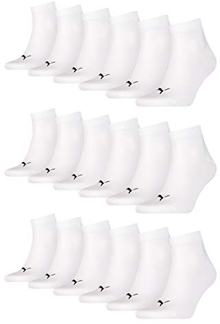 PUMA Unisex Quarters Socken Sportsocken 18 Paar